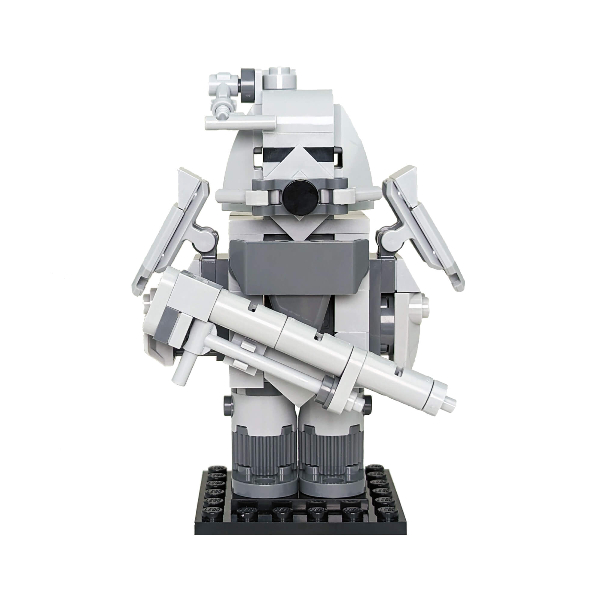 Power Armor Brick Head - Nuclear Wasteland - Custom Set - Made Using LEGO® Parts